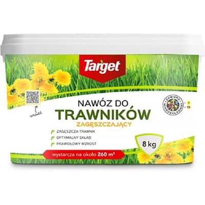 Target Nawóz Do Traw Zagęszczający Z Mikroskładnikami 8 Kg Target Nawóz Do Traw Zagęszczający Z Mikroskładnikami 8 Kg