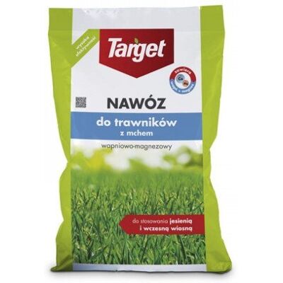 Target Nawóz do trawników z mchem wapniowo-magnezowy 15 kg Target Nawóz do trawników z mchem wapniowo-magnezowy 15 kg
