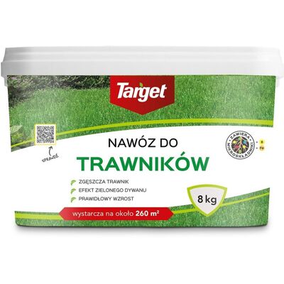 Target Nawóz do trawników z mikroelementami 8 kg Target Nawóz do trawników z mikroelementami 8 kg