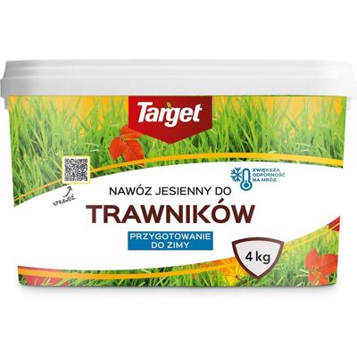 Target Nawóz jesienny do trawników 4 kg Target Nawóz jesienny do trawników 4 kg