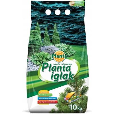 Planta Nawóz Mineralny Pod Tuje I Iglaki 10 Kg Planta Nawóz Mineralny Pod Tuje I Iglaki 10 Kg