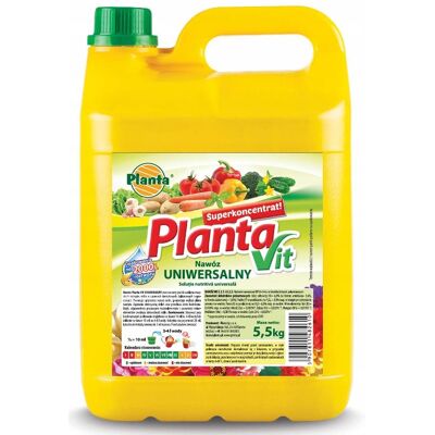 Nawóz wieloskładnikowy Planta płyn 5,5 kg 5 l Nawóz wieloskładnikowy Planta płyn 5,5 kg 5 l