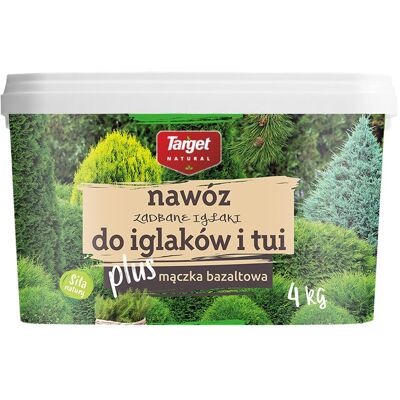 Nawóz zadbane iglaki do iglaków i tui 4 kg - Target Nawóz zadbane iglaki do iglaków i tui 4 kg - Target