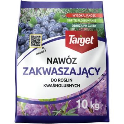 Nawóz zakwaszający do roślin kwaśnolubnych TARGET 10kg Nawóz zakwaszający do roślin kwaśnolubnych TARGET 10kg