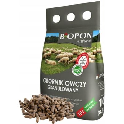 Bros Obornik owczy granulowany 10L Naturalny łatwo przyswajalny nawóz Bros Obornik owczy granulowany 10L Naturalny łatwo przyswajalny nawóz