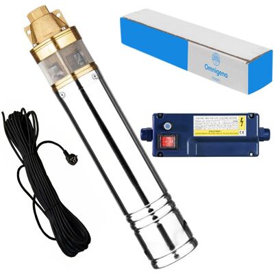 Omnigena Pompa Głębinowa Skm 150 4' 1100w 230v +puszka 15m Kabla Omnigena Pompa Głębinowa Skm 150 4' 1100w 230v +puszka 15m Kabla