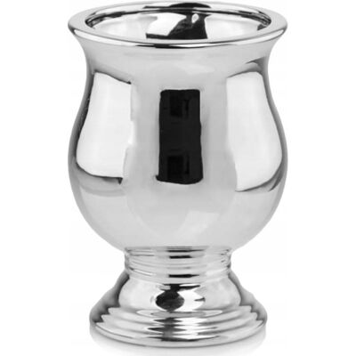 POLNIX Pamiątka Po Zwierzaku – Doniczka Ceramiczna Srebrna 21 Cm POLNIX Pamiątka Po Zwierzaku – Doniczka Ceramiczna Srebrna 21 Cm