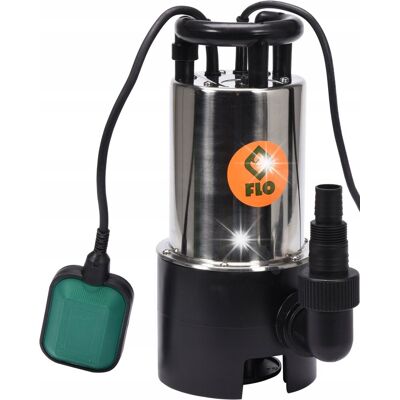 FLO POMPA DO WODY ZANURZENIOWA BRUDNEJ INOX 1100W FLO POMPA DO WODY ZANURZENIOWA BRUDNEJ INOX 1100W