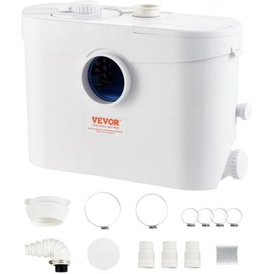 Vevor POMPA ŚCIEKOWA z Rozdrabniaczem 700 W 9600 L h Podnoszenie 10 m Cicha Vevor POMPA ŚCIEKOWA z Rozdrabniaczem 700 W 9600 L h Podnoszenie 10 m Cicha