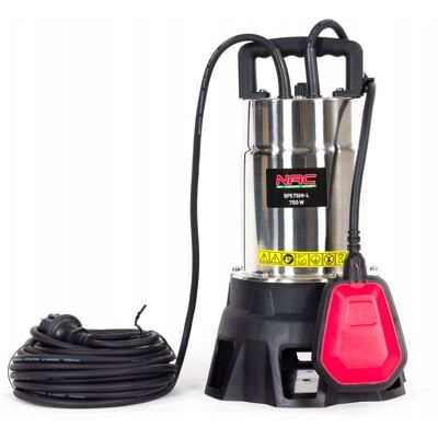 NAC, Pompa Zanurzeniowa Do Czystej i Brudnej Wody 750 W, SPE75HI-L NAC, Pompa Zanurzeniowa Do Czystej i Brudnej Wody 750 W, SPE75HI-L