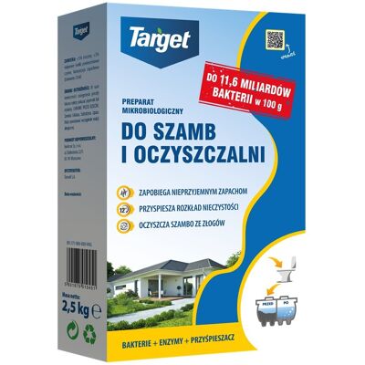 Biopreparat - SeptTank 2.5 - Dla szamb i oczyszczalni - 2.5 kg - Preparat oczyszczający Biopreparat - SeptTank 2.5 - Dla szamb i oczyszczalni - 2.5 kg - Preparat oczyszczający