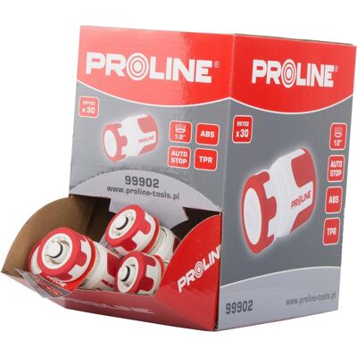PROFIX PROLINE, Zestaw Szybkozłącze Ze Stopem 1/2' 30 szt. Premium., 99902 PROFIX PROLINE, Zestaw Szybkozłącze Ze Stopem 1/2' 30 szt. Premium., 99902