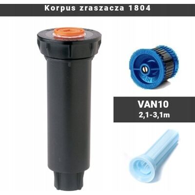Rain Bird Zraszacz 1804 Pc Stat + Dysza Van 10 Rain Bird Zraszacz 1804 Pc Stat + Dysza Van 10