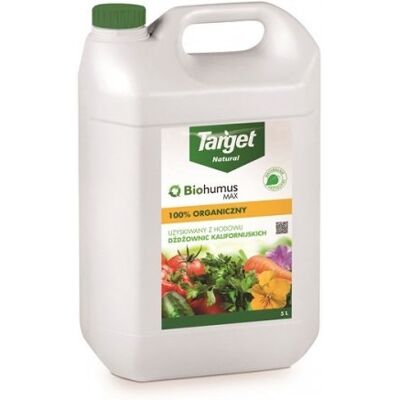 Środek do gleby ekologiczny biohumus Target 5 L Środek do gleby ekologiczny biohumus Target 5 L