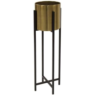 ART Stojak Na Kwiaty metal kolor czarny wys.90,5cm ART Stojak Na Kwiaty metal kolor czarny wys.90,5cm