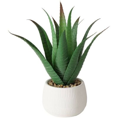Boltze Sztuczna roślina aloes w donicze MONDRAGO, 29 cm Boltze Sztuczna roślina aloes w donicze MONDRAGO, 29 cm