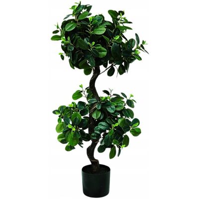 Madex SZTUCZNE DRZEWKO Laurowiśnia 100 CM 2 kule DRZEWO rośliny zielone żywotnik Madex SZTUCZNE DRZEWKO Laurowiśnia 100 CM 2 kule DRZEWO rośliny zielone żywotnik