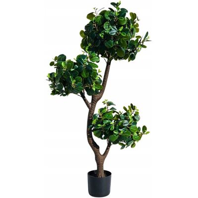 Madex SZTUCZNE DRZEWKO Laurowiśnia 130 CM 3 kule DRZEWO rośliny zielone żywotnik Madex SZTUCZNE DRZEWKO Laurowiśnia 130 CM 3 kule DRZEWO rośliny zielone żywotnik