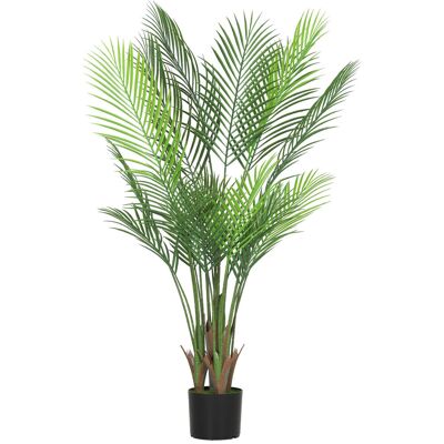 No name Sztuczny palmowiec 120 cm do wnętrz, doniczka plastikowa, flokacja zielona No name Sztuczny palmowiec 120 cm do wnętrz, doniczka plastikowa, flokacja zielona