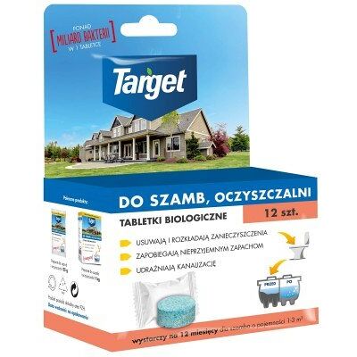 Unknown - Tabletka szamba 12szt - Biologiczna - Tabletka Unknown - Tabletka szamba 12szt - Biologiczna - Tabletka
