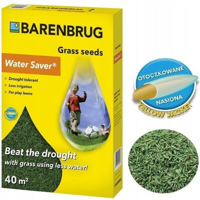 TRAWNIK BARENBRUG WATERSAVER 1KG ODPORNY NA SUSZĘ SUCHE TERENY TRAWNIK BARENBRUG WATERSAVER 1KG ODPORNY NA SUSZĘ SUCHE TERENY