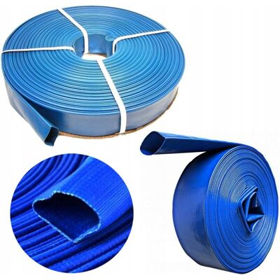 Wąż Gumowy Płaski Kraft&dele; Kd778 2 Cale 52mm 50 M Wąż Gumowy Płaski Kraft&dele; Kd778 2 Cale 52mm 50 M