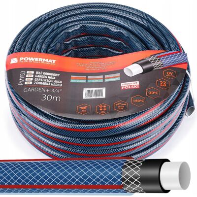Powermat Wąż OGRODOWY Do Wody 3/4'' 30m 4 Warstwowy 22 Bar Powermat Wąż OGRODOWY Do Wody 3/4'' 30m 4 Warstwowy 22 Bar