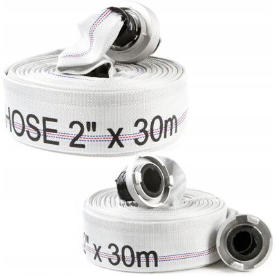 MAR-POL Wąż Parciany Strażacki 2' 52Mm 30M Ze Złączkami Strażak MAR-POL Wąż Parciany Strażacki 2' 52Mm 30M Ze Złączkami Strażak