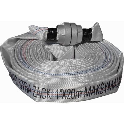 Geko WĄŻ STRAŻACKI PARCIANY DO POMPY 1'' 25MM 20M 8BAR Geko WĄŻ STRAŻACKI PARCIANY DO POMPY 1'' 25MM 20M 8BAR