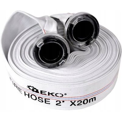 Geko WĄŻ STRAŻACKI PARCIANY DO POMPY 2' 52MM 20M LEKKI Geko WĄŻ STRAŻACKI PARCIANY DO POMPY 2' 52MM 20M LEKKI