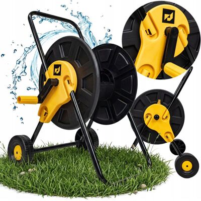Inny producent Wózek Ogrodowy Na Wąż Kółka 60 M Bęben Zwijacz 1/2' Metalowy Stojak Rino Inny producent Wózek Ogrodowy Na Wąż Kółka 60 M Bęben Zwijacz 1/2' Metalowy Stojak Rino