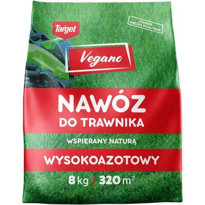 Target Wysokoazotowy Nawóz Do Trawnika Vegano – Wspierany Naturą 8 kg Target Wysokoazotowy Nawóz Do Trawnika Vegano – Wspierany Naturą 8 kg