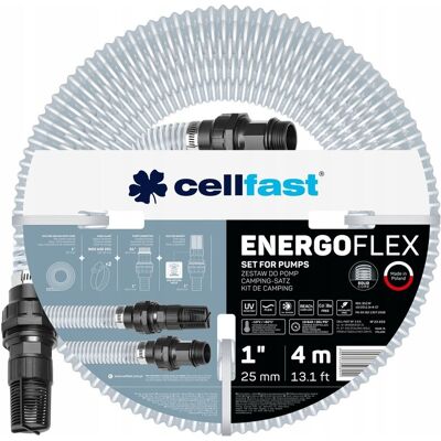 Zestaw Do Pomp Z Koszem I Armaturą Cellfast Energoflex 1' 4mb 23-650 Zestaw Do Pomp Z Koszem I Armaturą Cellfast Energoflex 1' 4mb 23-650