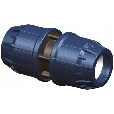 Granit Złączka nypel PP 25mm rur do wody wodnych PE PN16 Granit Złączka nypel PP 25mm rur do wody wodnych PE PN16