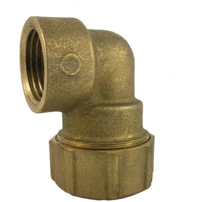 Boni-shop Złączka Pe 32mm Mosiężna, Kolano 90° Z Gwintem Wewnętrznym Ig 32x1 Boni-shop Złączka Pe 32mm Mosiężna, Kolano 90° Z Gwintem Wewnętrznym Ig 32x1