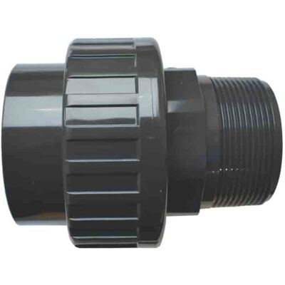 Cepex Złączka rurowa PVC-U 63mm x 2 cale, mufa klejona Cepex Złączka rurowa PVC-U 63mm x 2 cale, mufa klejona