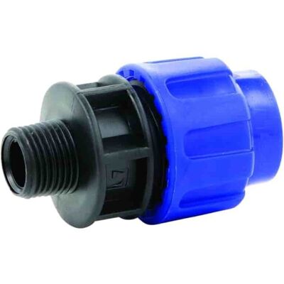 Cepex Złączka skręcana PE 40mm 1 cal do rur wodnych i nawadniających Cepex Złączka skręcana PE 40mm 1 cal do rur wodnych i nawadniających