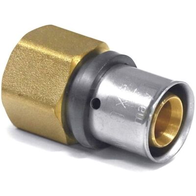 Boni-shop Złączka zaciskowa do rur, 26x3 - 3/4' IG, do systemów wodnych Boni-shop Złączka zaciskowa do rur, 26x3 - 3/4' IG, do systemów wodnych