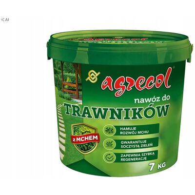 agrecol nawoz do trawnikow z mchem 7kg agrecol nawoz do trawnikow z mchem 7kg
