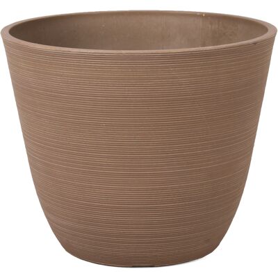Tin Tours Eko Doniczka Taupe Do Domu I Ogrodu 25x25x20,5 Cm Tin Tours Eko Doniczka Taupe Do Domu I Ogrodu 25x25x20,5 Cm