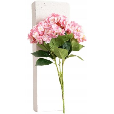 Gałązka sztuczna HYNDRA hortensja różowa 51 cm HOMLA Gałązka sztuczna HYNDRA hortensja różowa 51 cm HOMLA