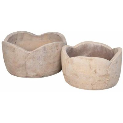 Belldeco Garden old Donica antique chocolate kpl. 2 szt. Belldeco Garden old Donica antique chocolate kpl. 2 szt.