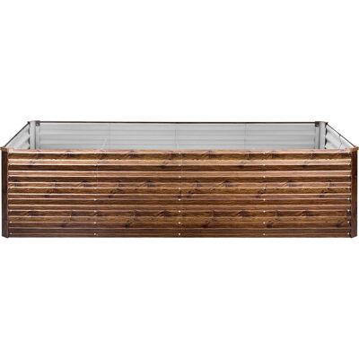Vevor Grządka podwyższona warzywnik doniczka premium ogród 240 cm ocynkowana Vevor Grządka podwyższona warzywnik doniczka premium ogród 240 cm ocynkowana