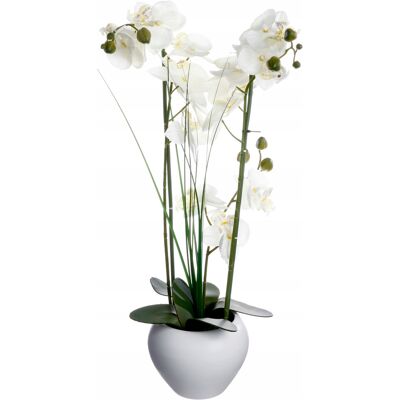Atmosphera ORCHIDEA BIAŁA sztuczny kwiat STORCZYK 53 cm Atmosphera ORCHIDEA BIAŁA sztuczny kwiat STORCZYK 53 cm