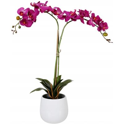 Atmosphera Orchidea w srebrnej doniczce 53cm ozdoba dekoracja Atmosphera Orchidea w srebrnej doniczce 53cm ozdoba dekoracja