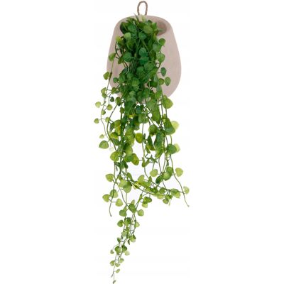 Atmosphera SZTUCZNA ROŚLNA ZIELONA W DONICZCE WISZĄCA 58 cm Atmosphera SZTUCZNA ROŚLNA ZIELONA W DONICZCE WISZĄCA 58 cm