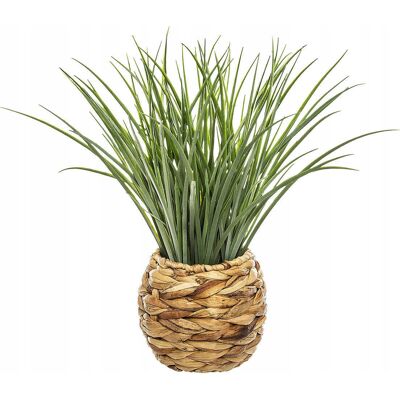 Atmosphera TRAWA sztuczna ozdobna W DONICZCE KWIAT wysoki46cm Atmosphera TRAWA sztuczna ozdobna W DONICZCE KWIAT wysoki46cm