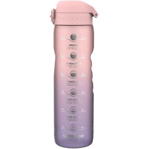 Ion8 Różowa i Fioletowa 1000Ml Nieprzeciekająca Butelka Wody - Butelka na wodę Ion8 Różowa i Fioletowa 1000Ml Nieprzeciekająca Butelka Wody - Butelka na wodę