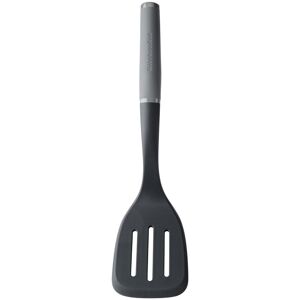 KitchenAid - łyżka cedzakowa z miękkim uchwytem - grafitowy KitchenAid - łyżka cedzakowa z miękkim uchwytem - grafitowy