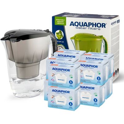 10x Wkład Filtr Aquaphor Maxfor+ B100-25 Do Brita Dafi + Dzbanek 10x Wkład Filtr Aquaphor Maxfor+ B100-25 Do Brita Dafi + Dzbanek